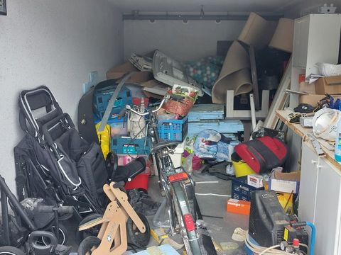 Volledige inhoud van een garagebox!