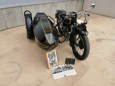 FN- Model M90 - Sidecar - 500cc - 1931