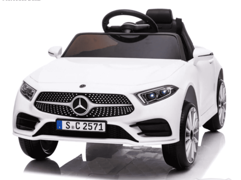 Mercedes CLS350 - Elektrische Kinderauto - 12 volt - 1 tot 5 jaar - Wit