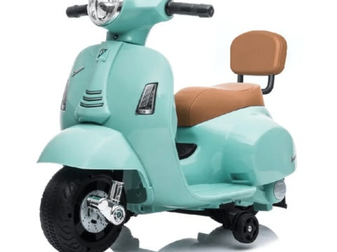 Vespa GTS Mini - Elektrische Kinderscooter - 6V - 1 tot 3 jaar - Mint