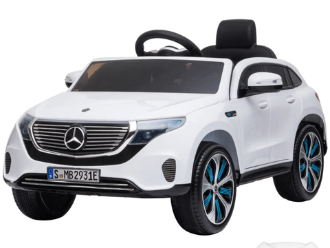 Mercedes EQC400 Elektrische Kinderauto 12V - Wit