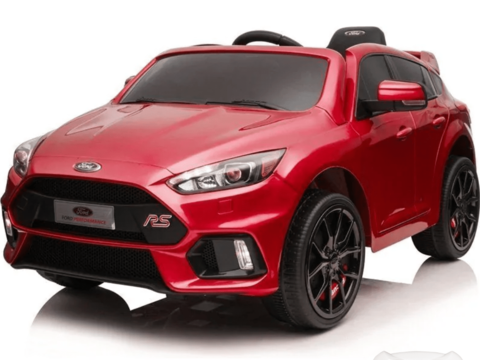 Ford Focus RS Elektrische Kinderauto 12V - Rood