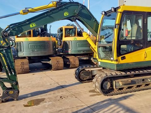 Hyundai Robex 80-7A crawler excavator bw.2009