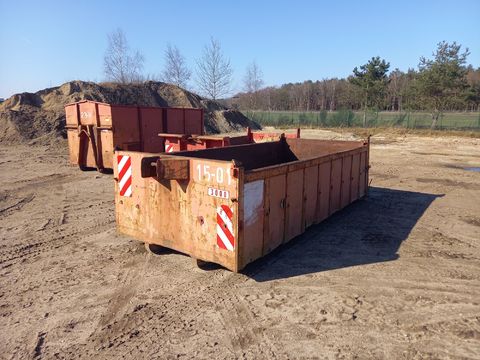 Haakarm / afzet container