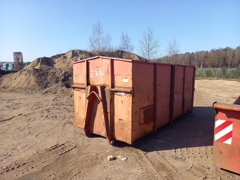 Haakarm / afzet container