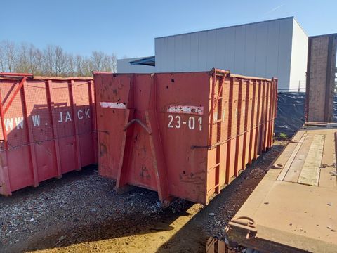 Haakarm / afzet container