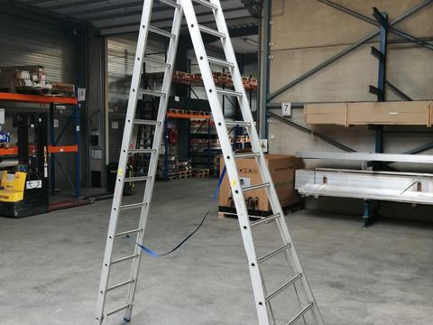 2-part aluminium sliding ladder SOLIDE