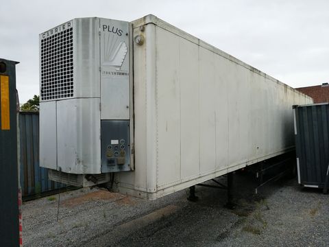 Rohr Frigo semi-trailer bwj.1993/2 as gestuurd / Laadklep 2000 kg /Frigo Carrier Thunderbird