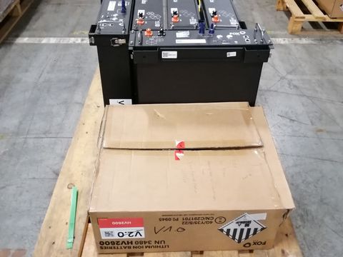 Lot FoxEss batteries and management systems RMA(Return With Authorisation)batteries and management systems