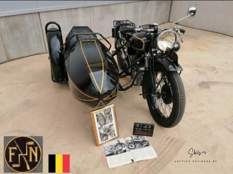 FN- Model M90 - Sidecar - 500cc - 1931